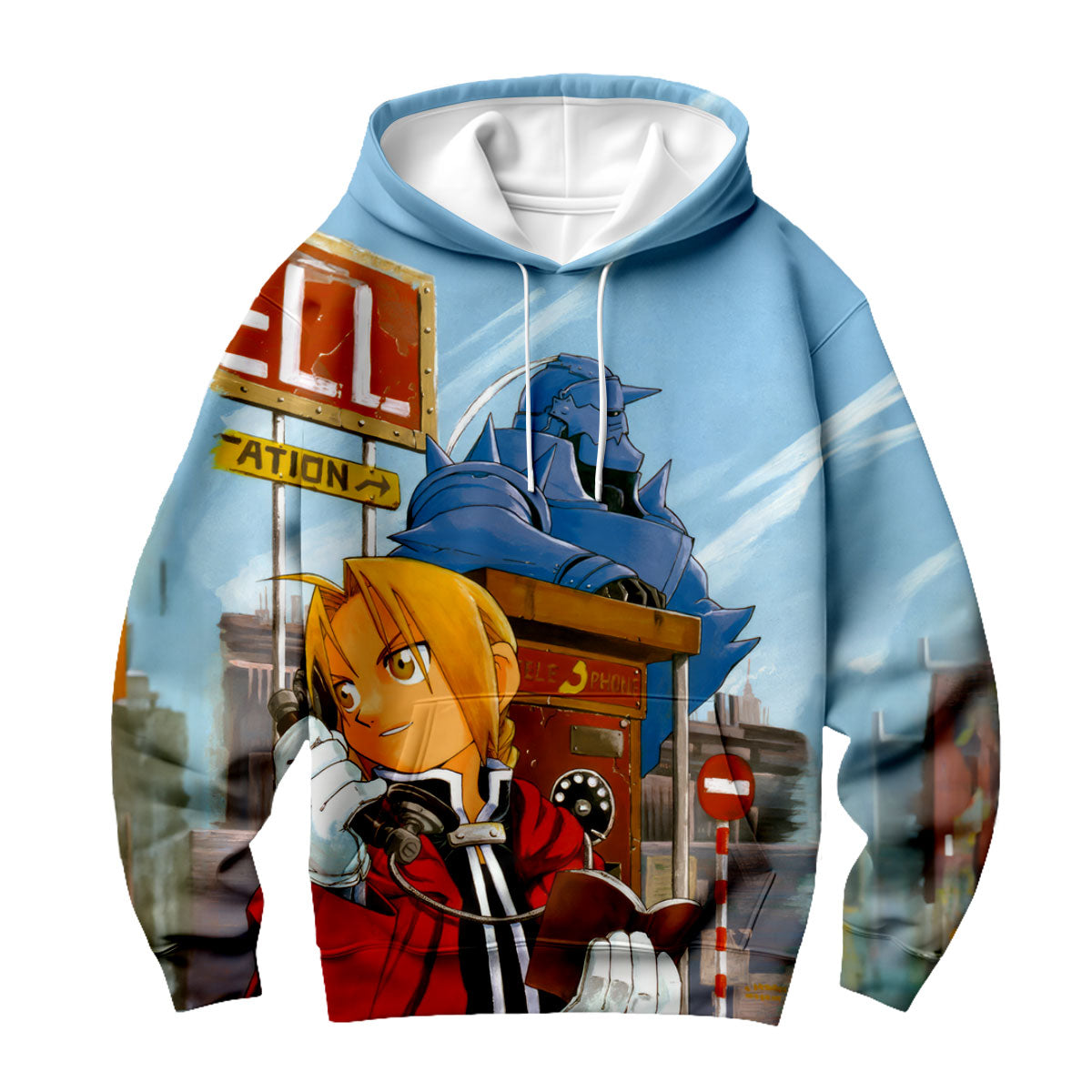 Fullmetal Alchemist Elric Brothers Traveling Anime Apparel