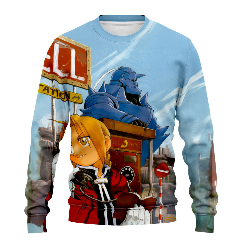 Fullmetal Alchemist Elric Brothers Traveling Anime Apparel