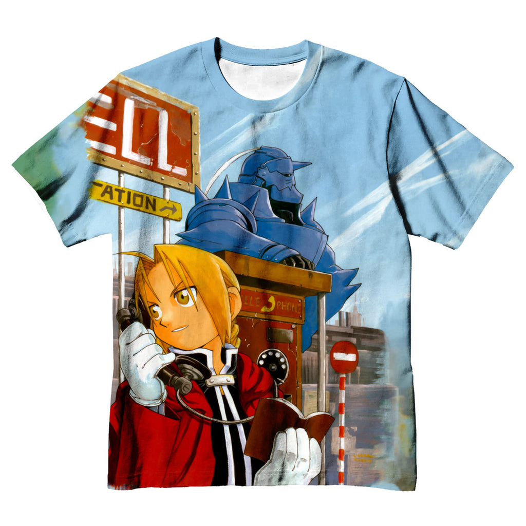 Fullmetal Alchemist Elric Brothers Traveling Anime Apparel