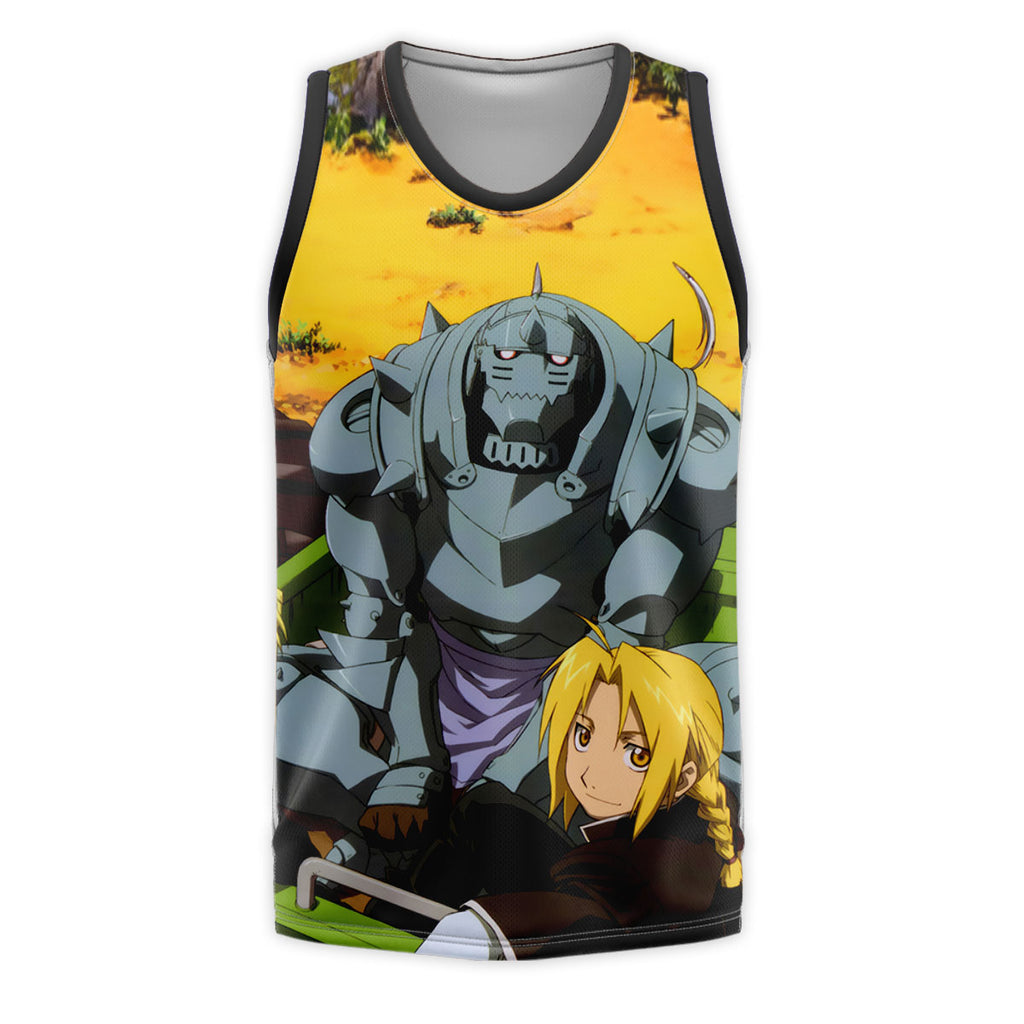 Fullmetal Alchemist Elric Brothers Winry Truck Anime Apparel