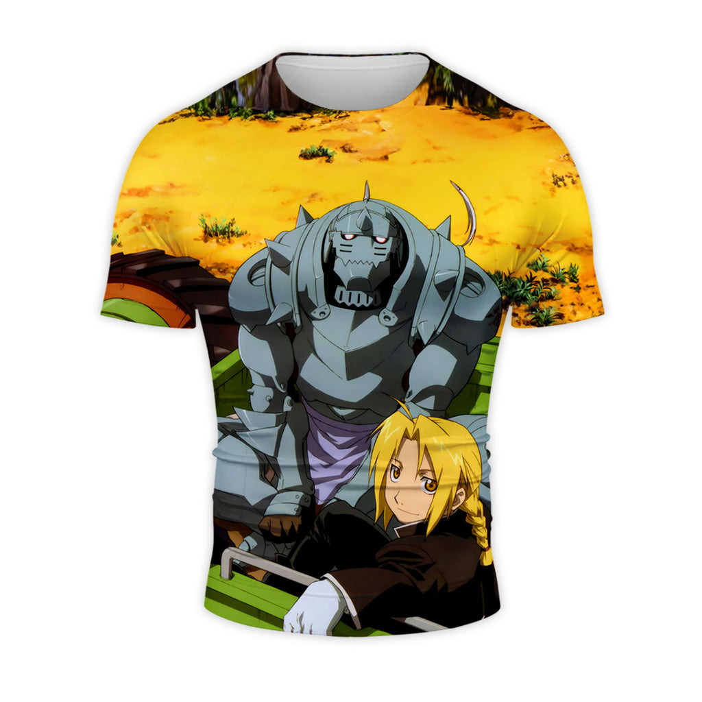 Fullmetal Alchemist Elric Brothers Winry Truck Anime Apparel