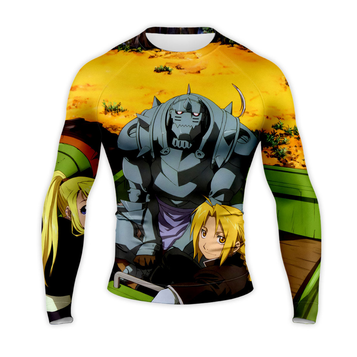 Fullmetal Alchemist Elric Brothers Winry Truck Anime Apparel
