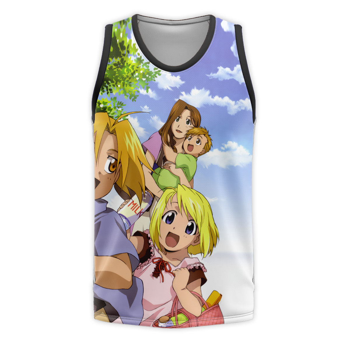 Fullmetal Alchemist Elric Family Picnic Gathering Anime Apparel
