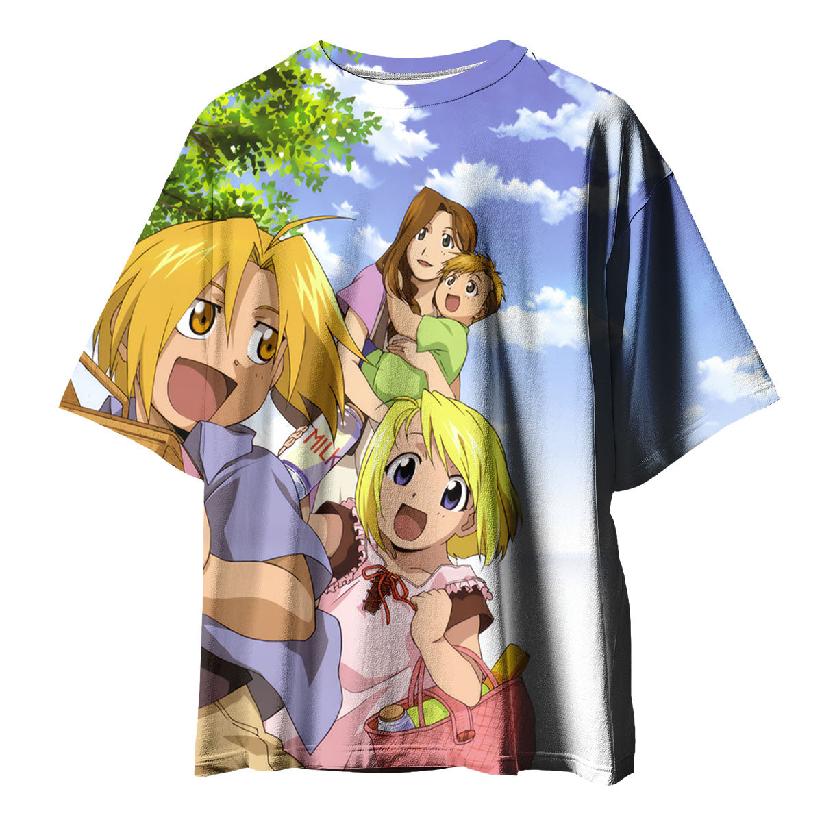 Fullmetal Alchemist Elric Family Picnic Gathering Anime Apparel