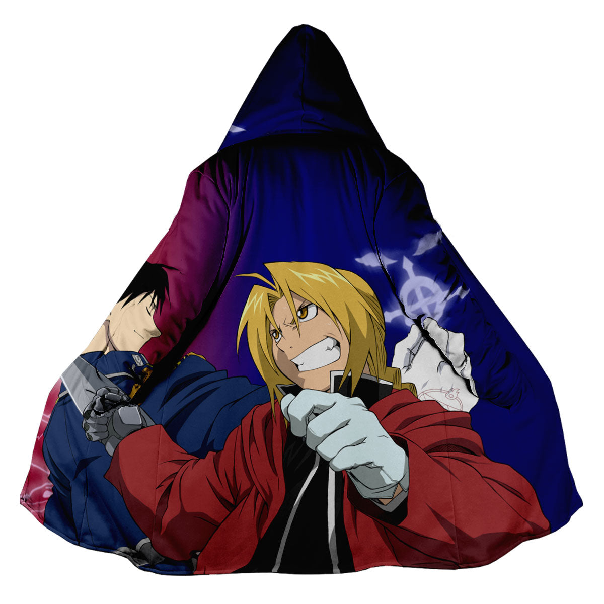 Fullmetal Alchemist Elric Mustang Combat Clash Anime Apparel