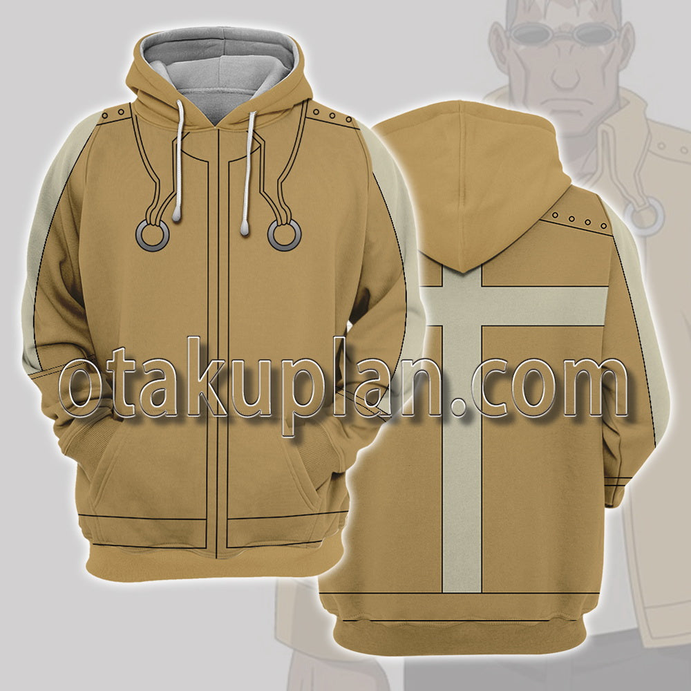 Fullmetal Alchemist Scar Cosplay Hoodie