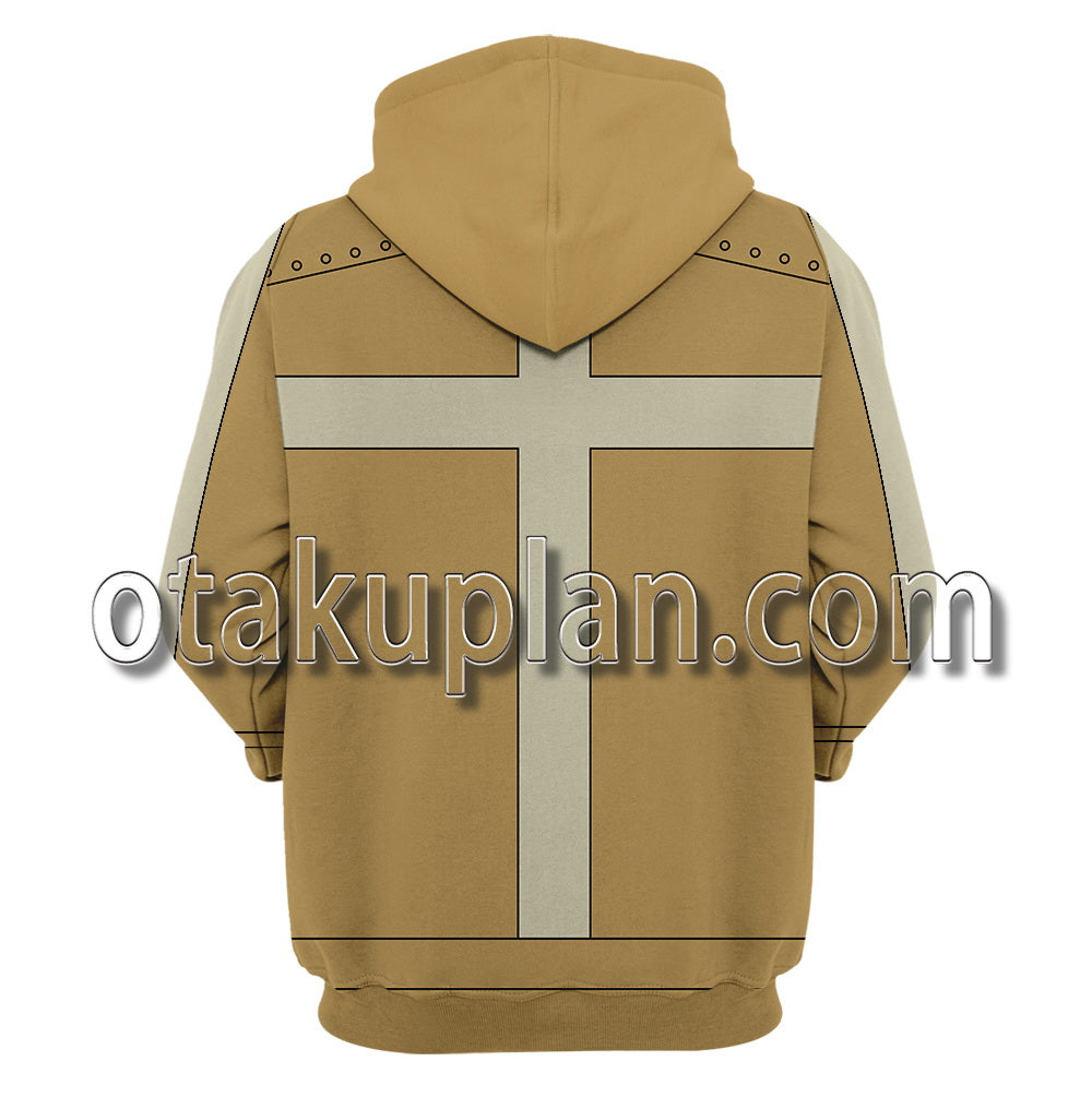 Fullmetal Alchemist Scar Cosplay Hoodie