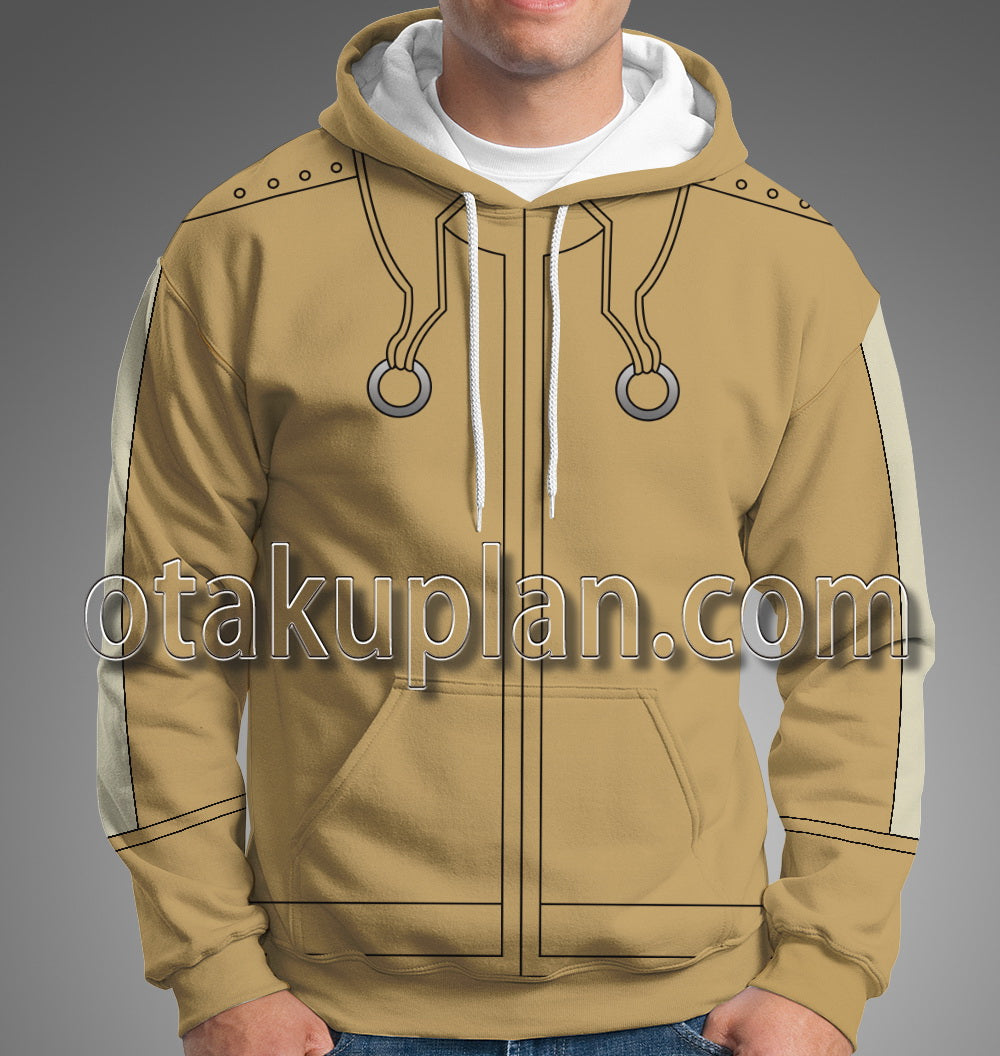 Fullmetal Alchemist Scar Cosplay Hoodie