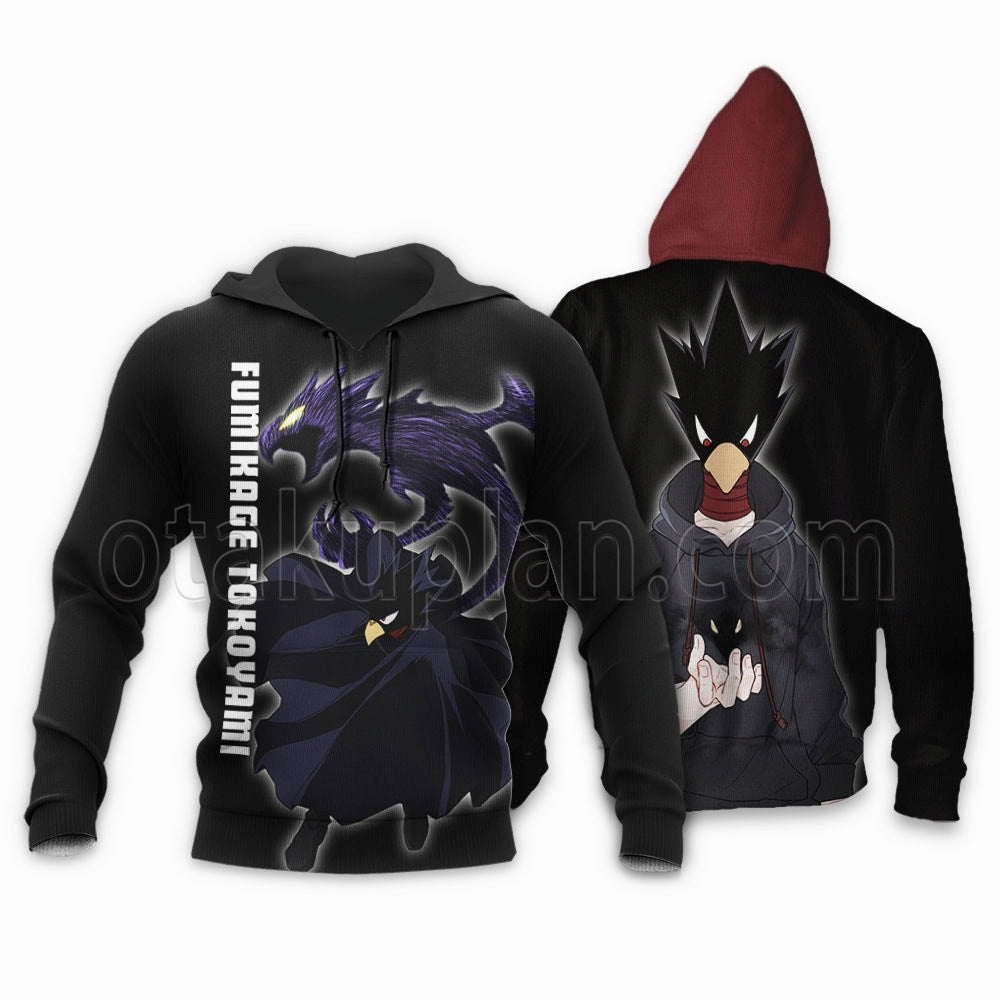 Fumikage Tokoyami Hoodie Custom