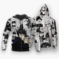 Fushiguro Megumi Hoodie Mix Manga Jacket Shirt
