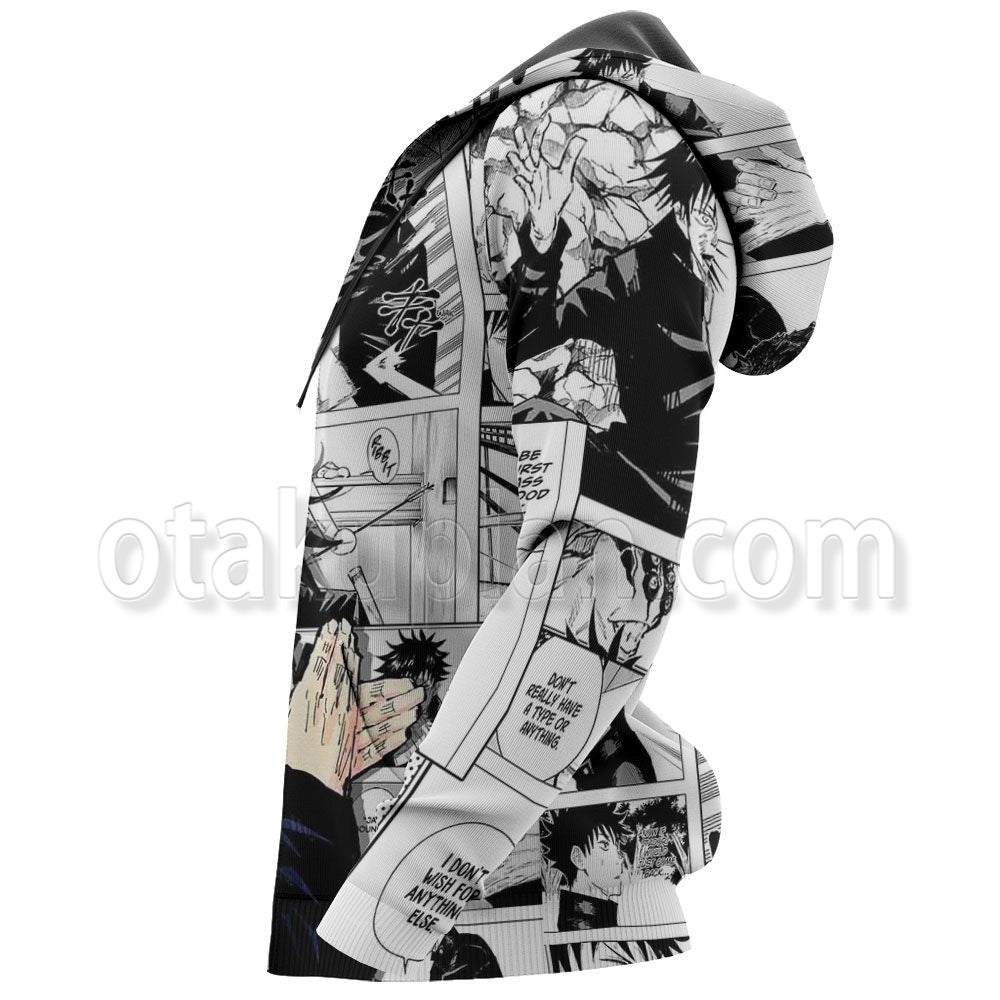 Fushiguro Megumi Hoodie Mix Manga Jacket Shirt