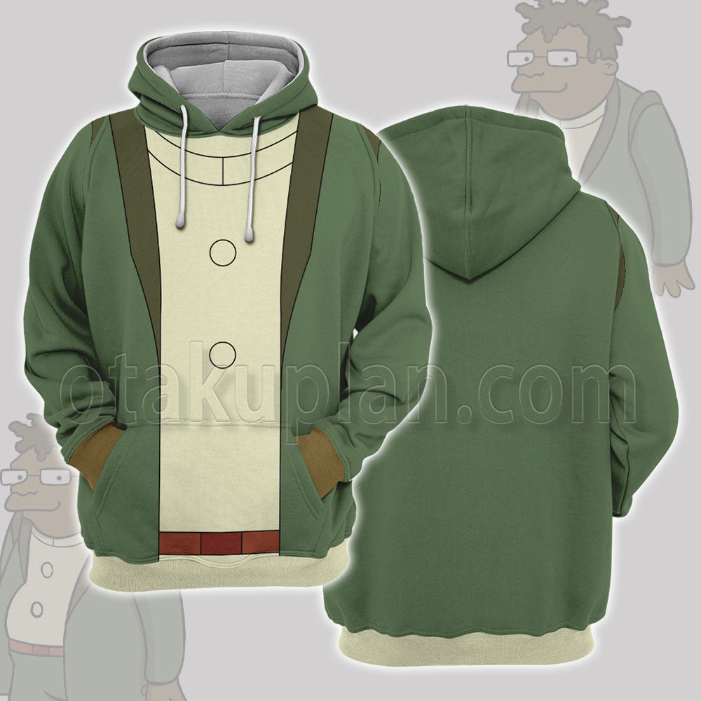 Futurama Hermes Conrad Dy Cosplay Hoodie