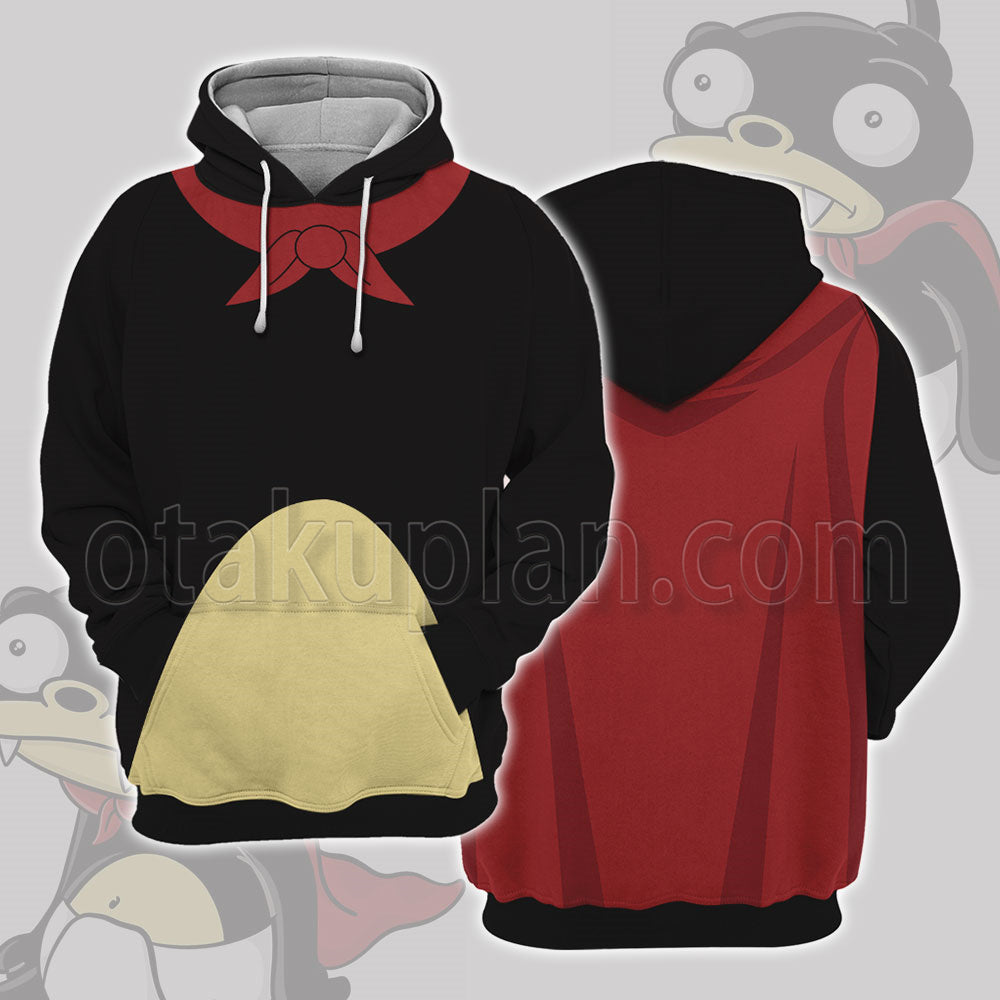 Futurama Nibbler Dy Cosplay Hoodie
