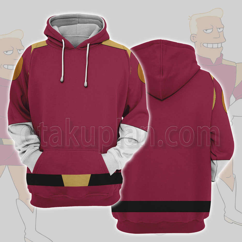 Futurama Zapp Brannigan Cosplay Hoodie