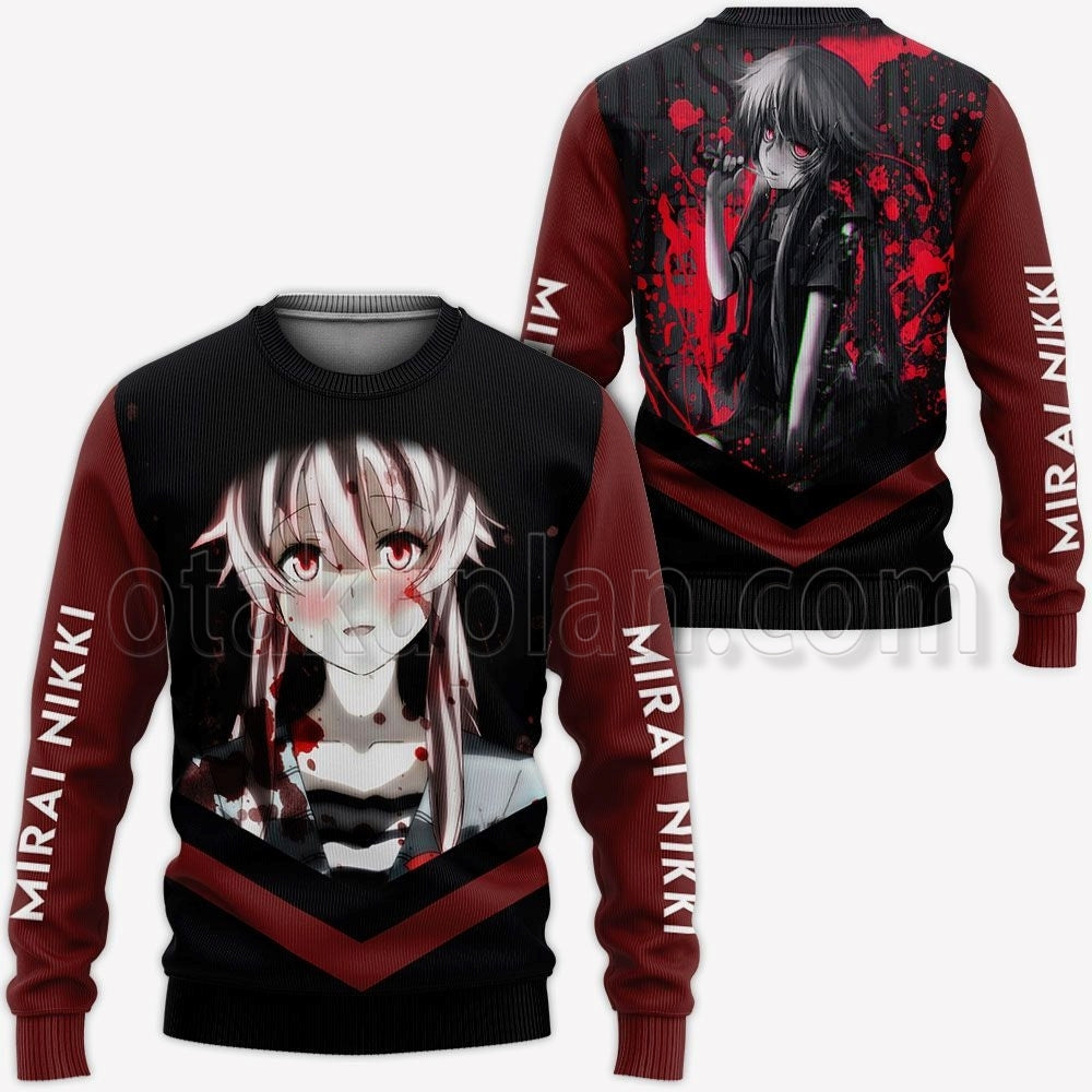Future Diary Mirai Nikki Hoodie Yuno Gasai