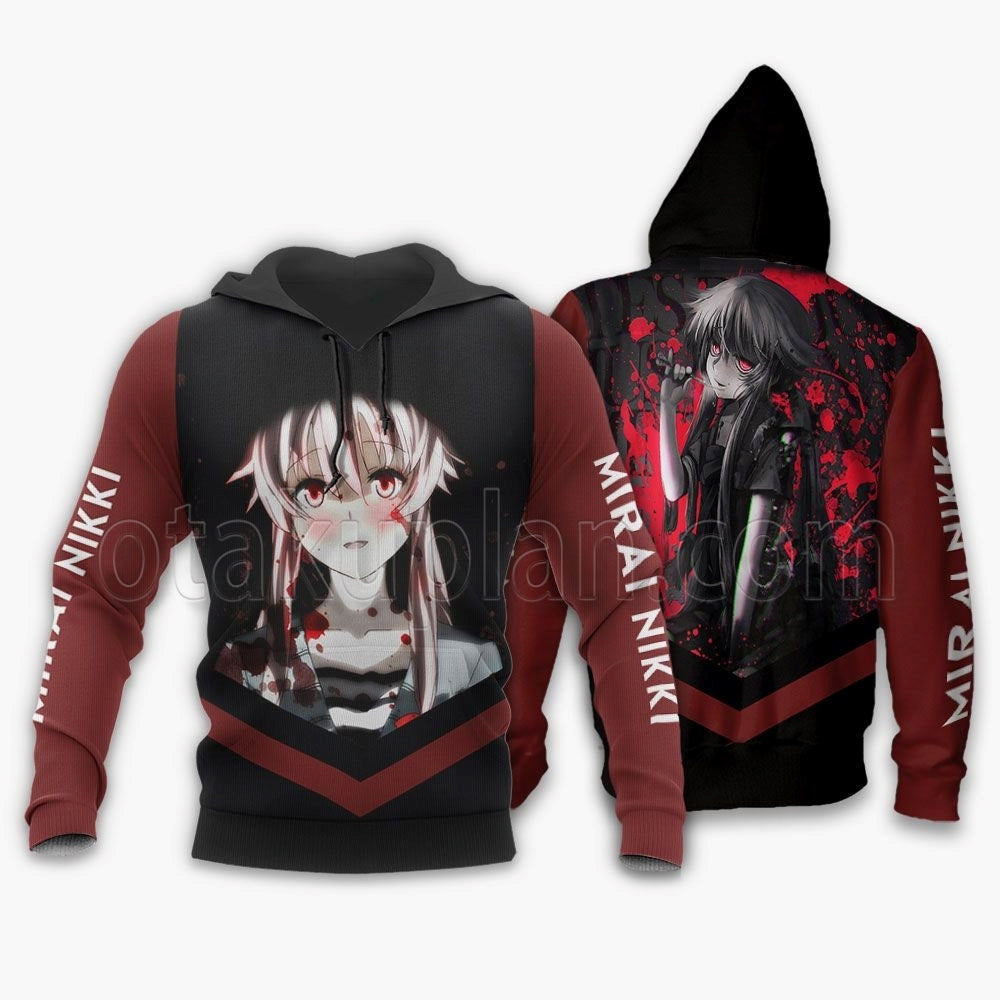 Future Diary Mirai Nikki Hoodie Yuno Gasai