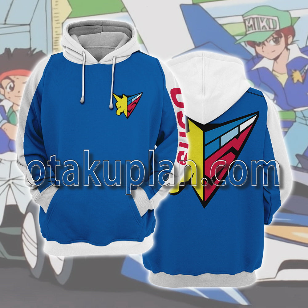 Future Gpx Cyber Formula Sugo Uniform Cosplay Hoodie