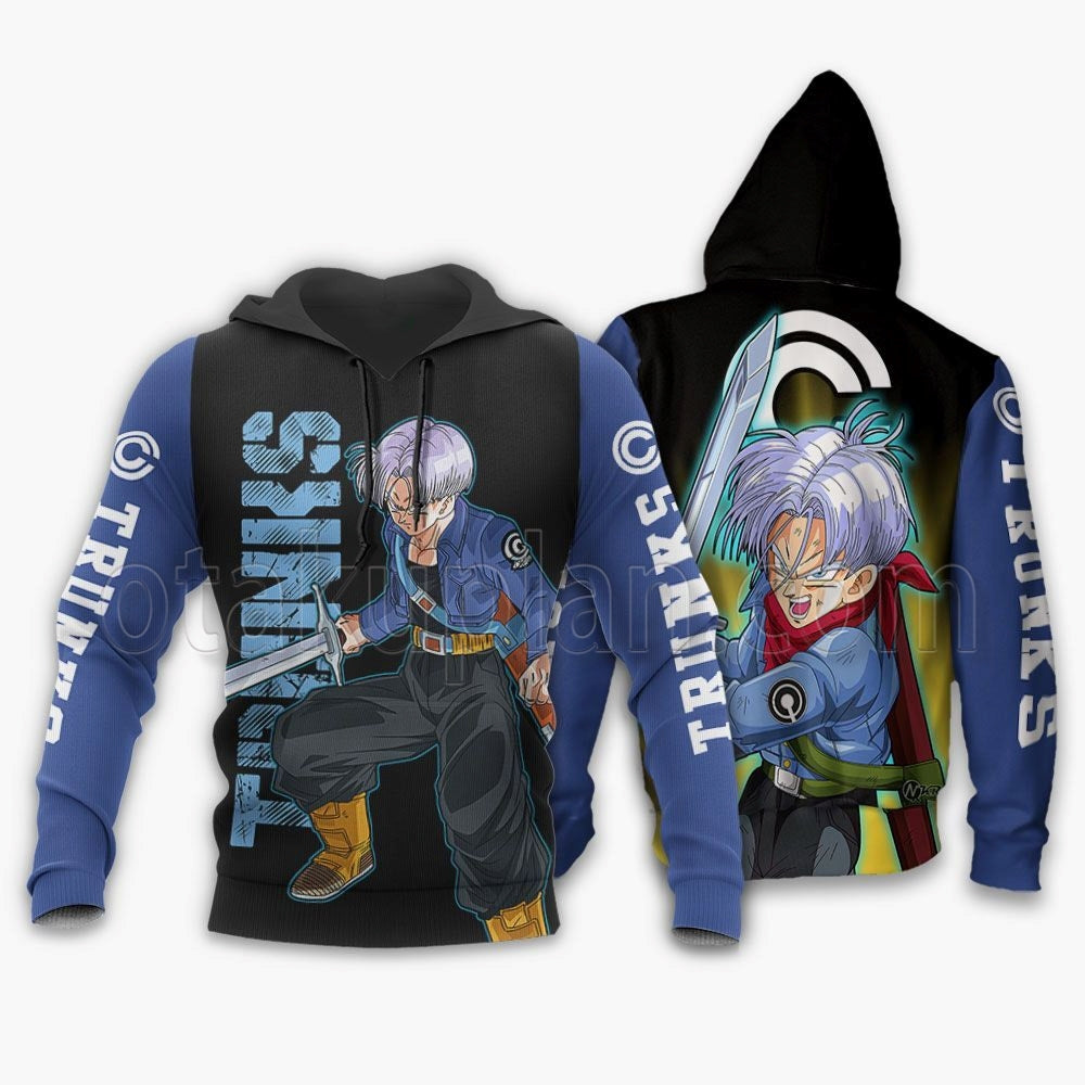 Future Trunks Hoodie Shirts Anime Custom
