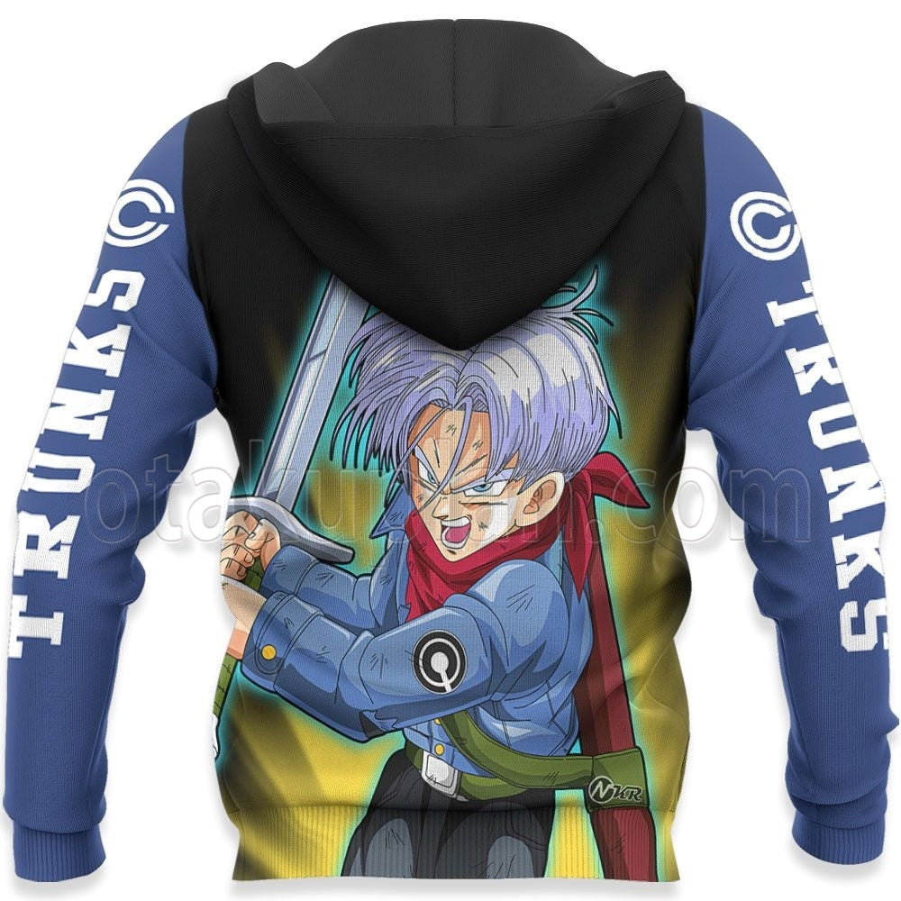 Future Trunks Hoodie Shirts Anime Custom
