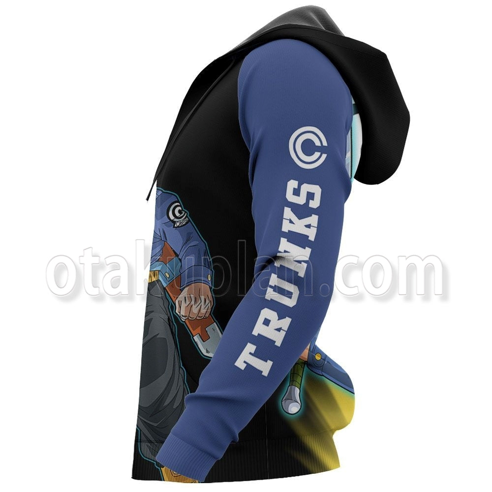 Future Trunks Hoodie Shirts Anime Custom