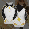 Genshin Impact Zhongli Geo Archon Rex Morax Cosplay Hoodie