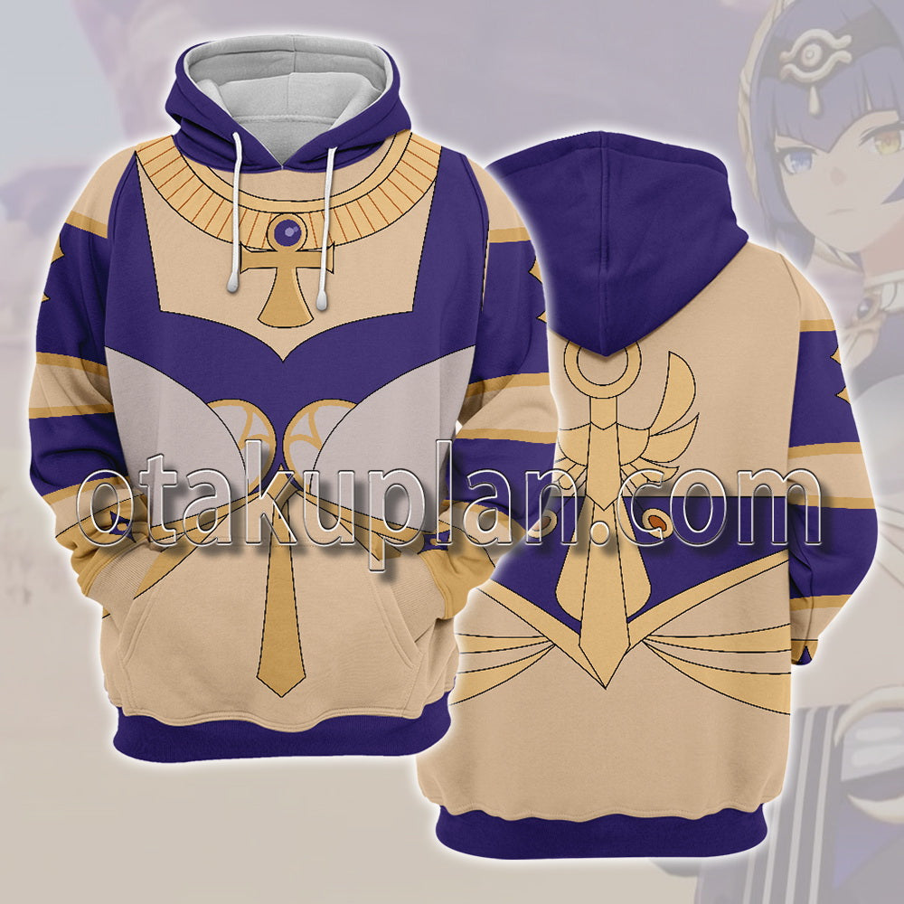 Genshin Impact Candace Cosplay Hoodie