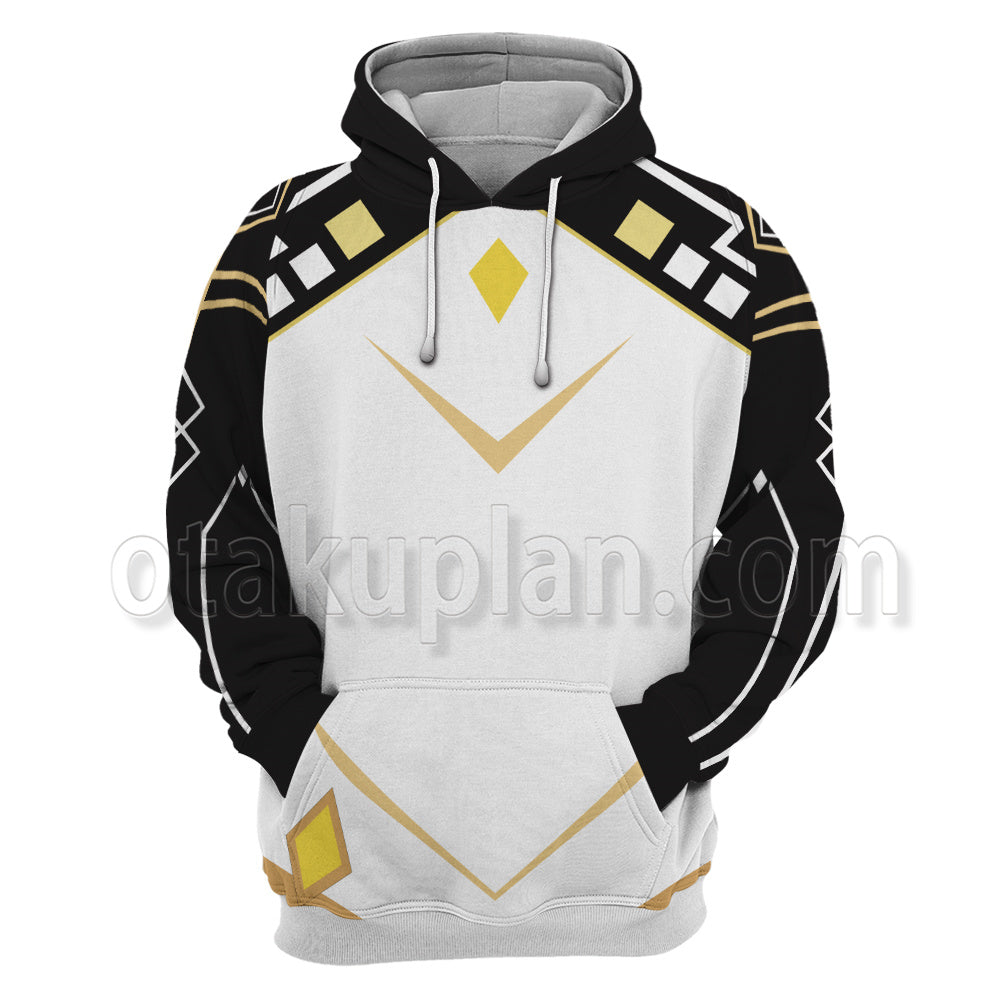 Genshin Impact Zhongli Geo Archon Rex Morax Cosplay Hoodie