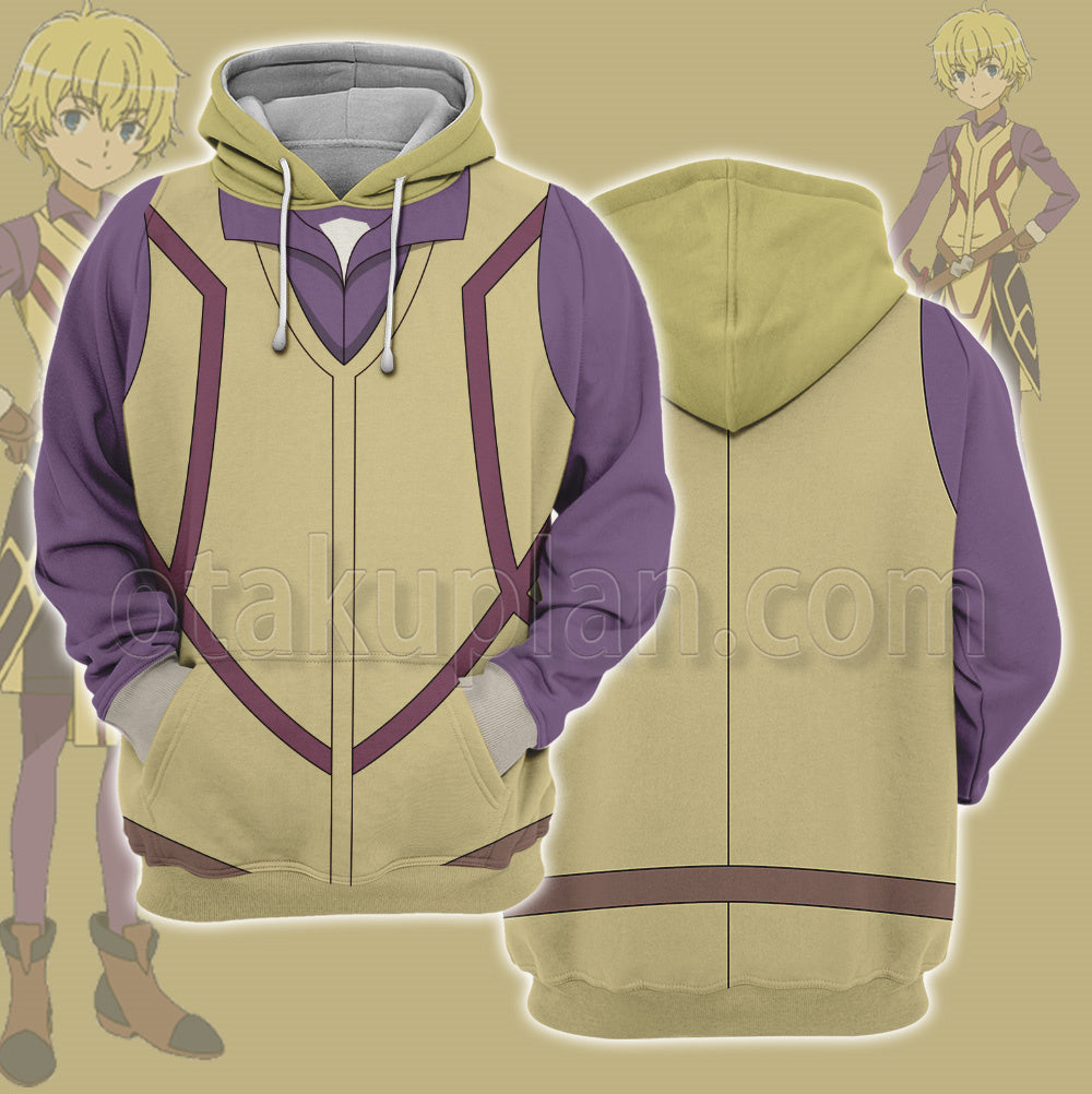 Girls In A Dungeon Deimne Finne Purple Cosplay Hoodie