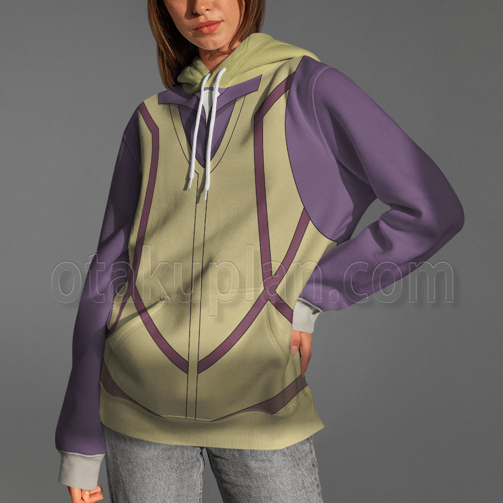 Girls In A Dungeon Deimne Finne Purple Cosplay Hoodie