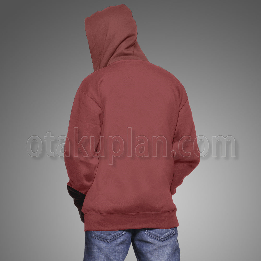 Girls In A Dungeon Hermes Red Cosplay Hoodie