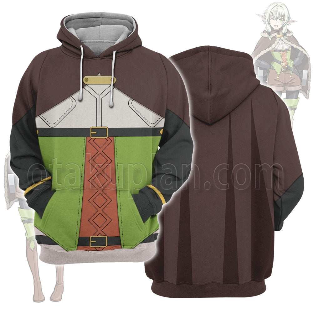 Goblin Slayer Elf Uniform Cosplay Hoodie