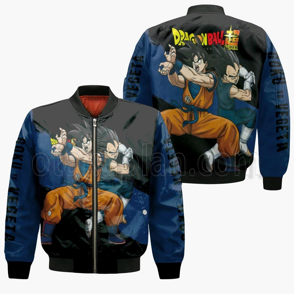 Goku and Vegeta Hoodie Super Custom Anime