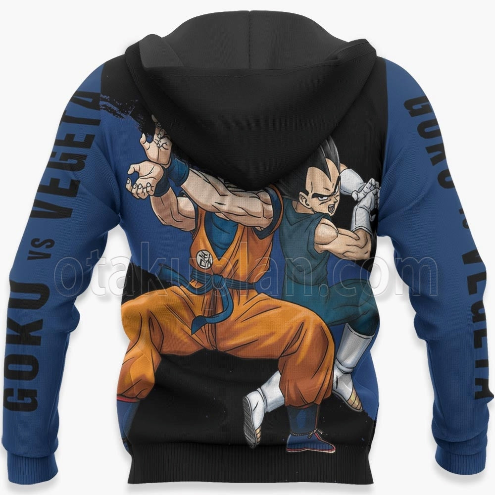 Goku and Vegeta Hoodie Super Custom Anime