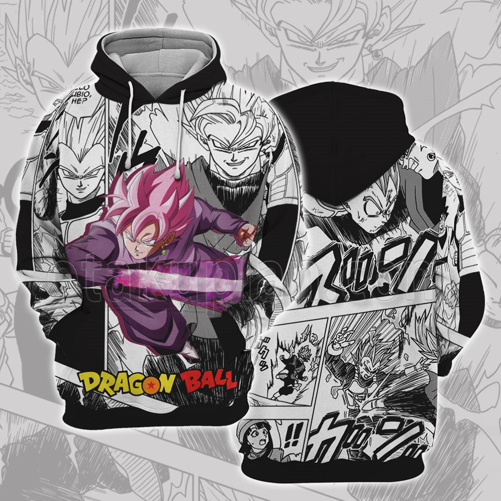 Goku Black Rose Dragon Ball Hoodie