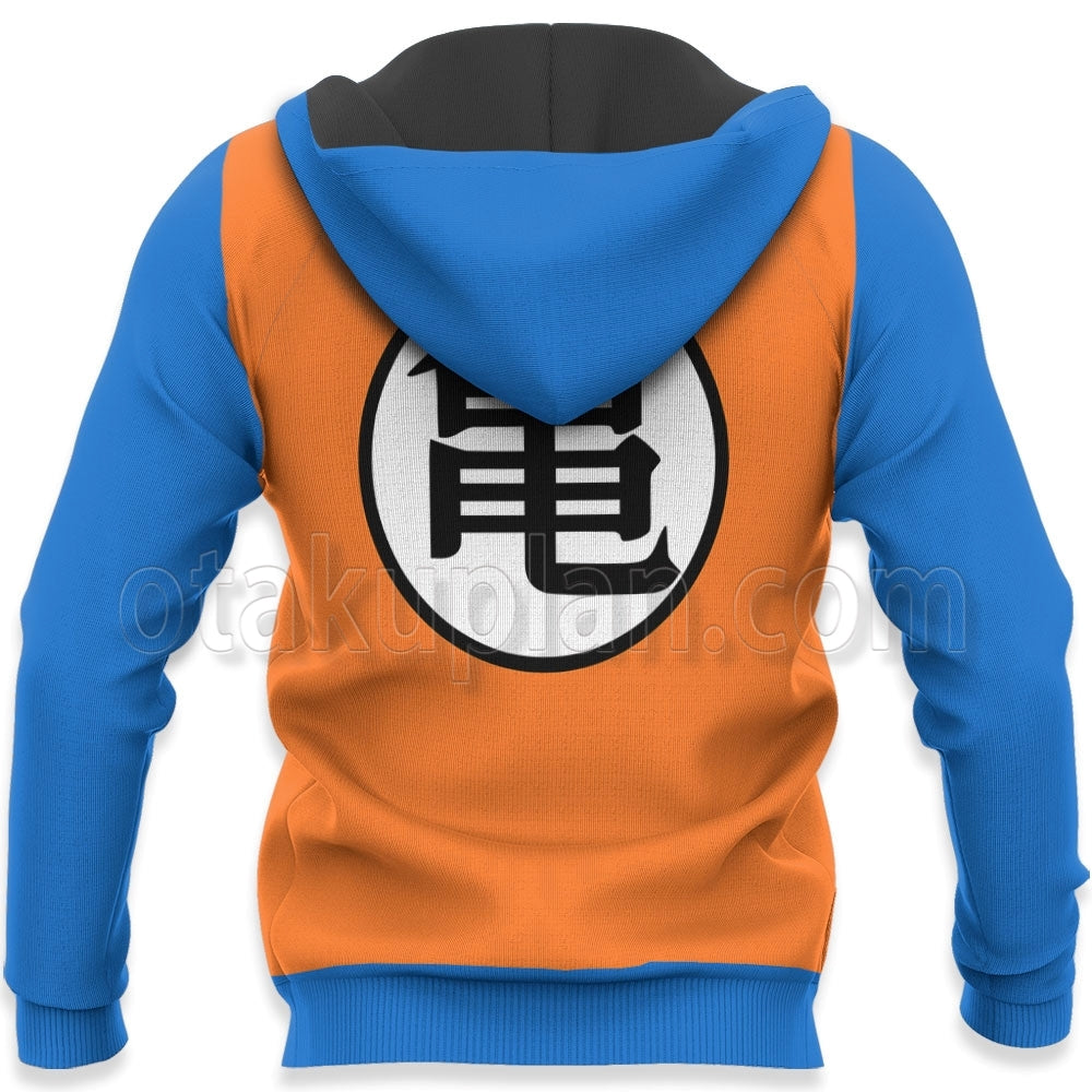 Goku Turtle Hermit Hoodie Costume Anime