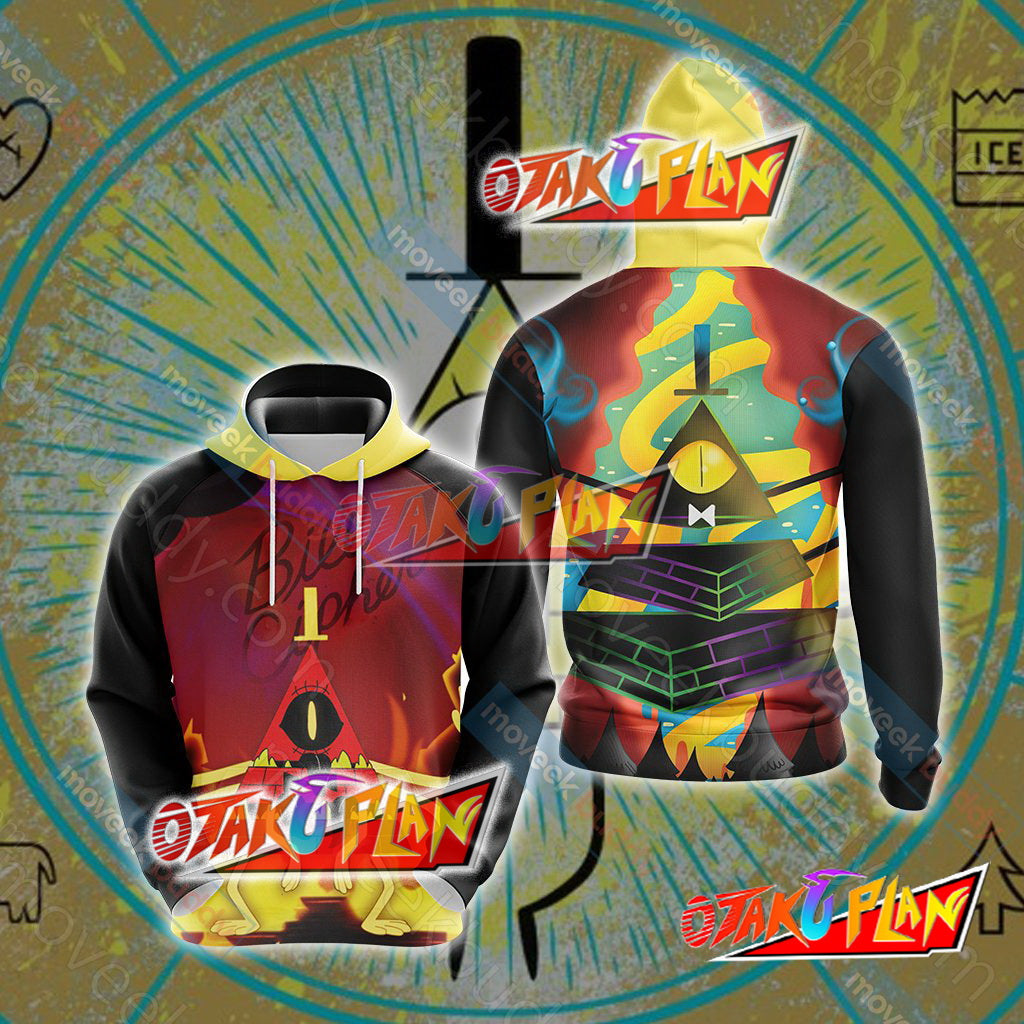 Gravity Falls - Bill Cipher Unisex 3D Hoodie