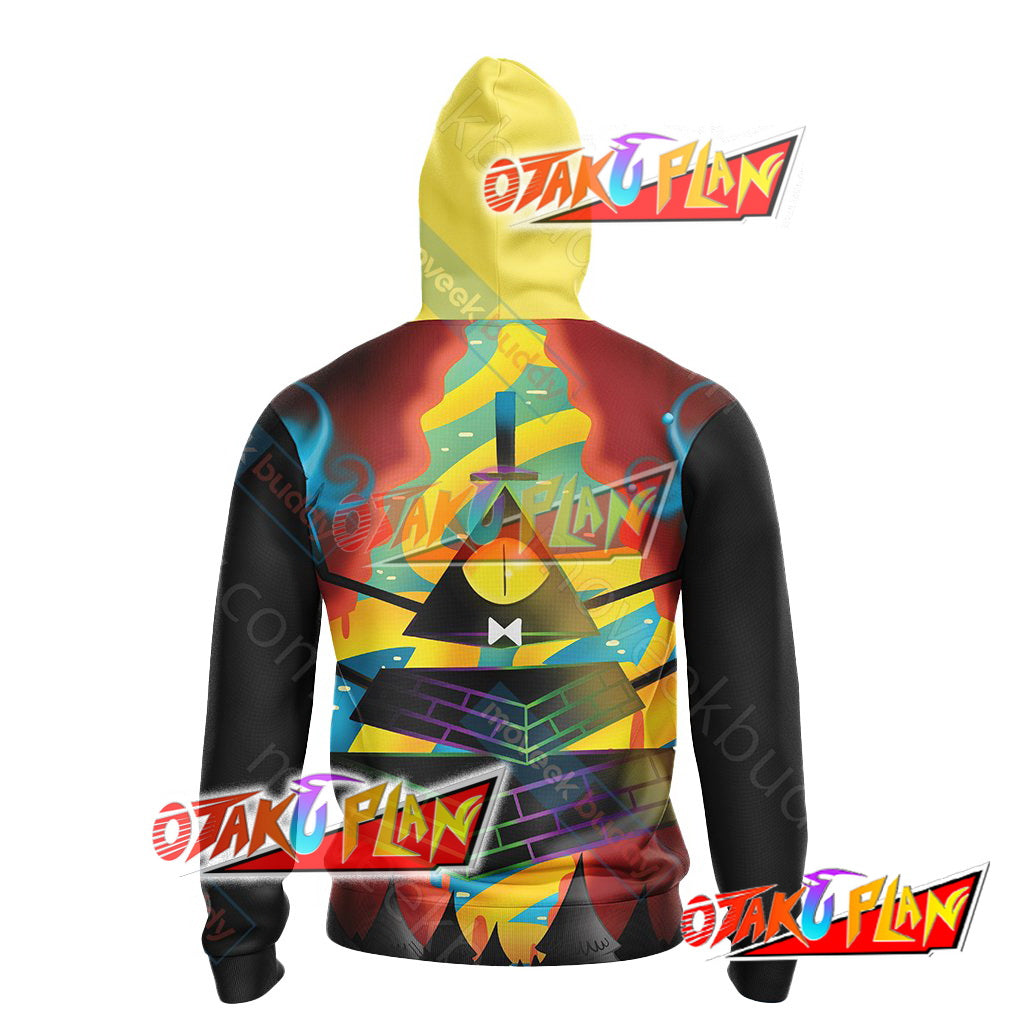 Gravity Falls - Bill Cipher Unisex 3D Hoodie
