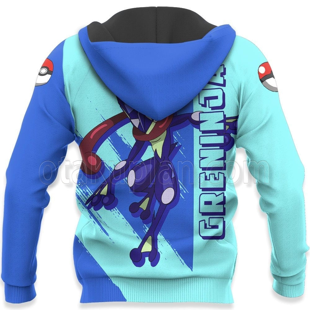 Greninja Hoodie Custom Anime