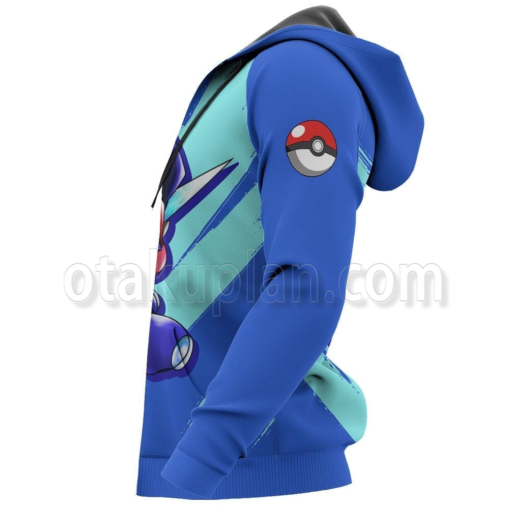 Greninja Hoodie Custom Anime