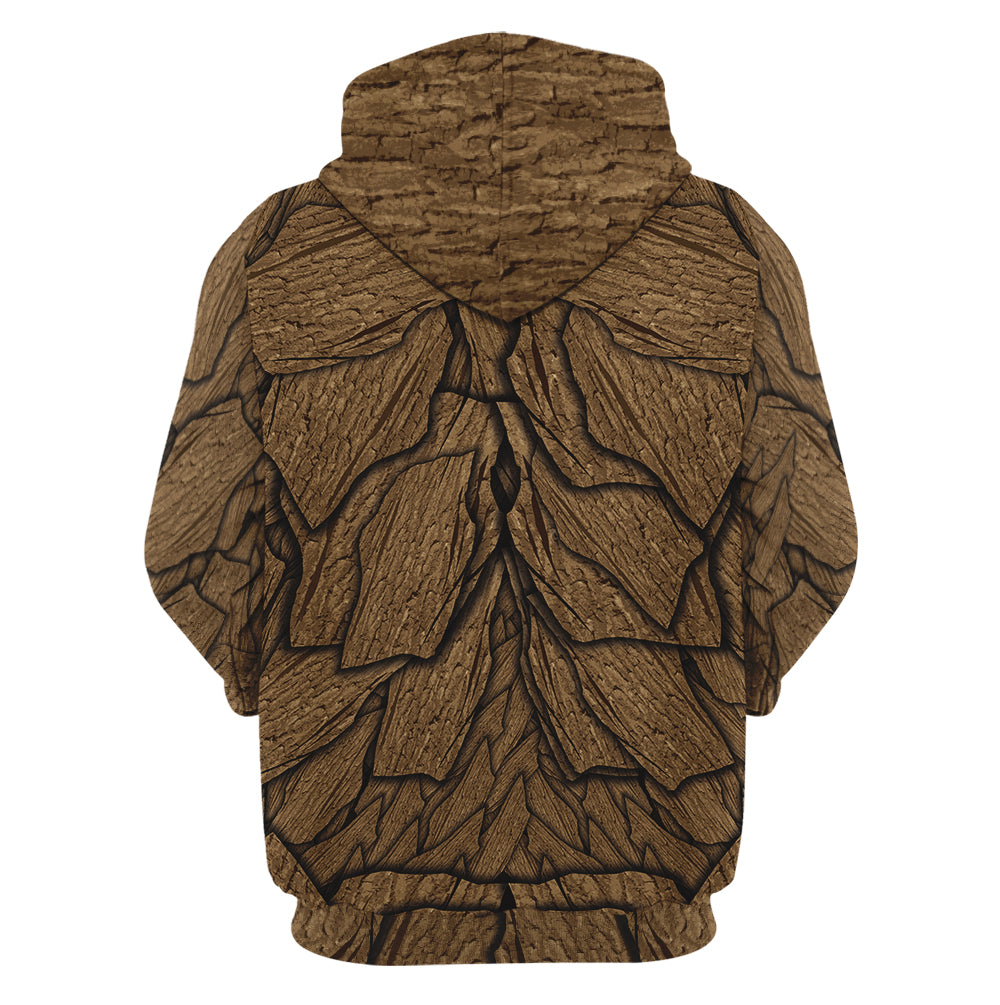 Guardians of the Galaxy Vol.3 Juvenile Groot Cosplay Hoodie