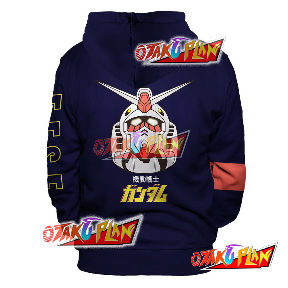 Gundam Unisex Pullover Hoodie