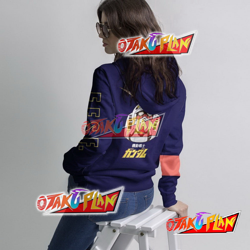 Gundam Unisex Pullover Hoodie