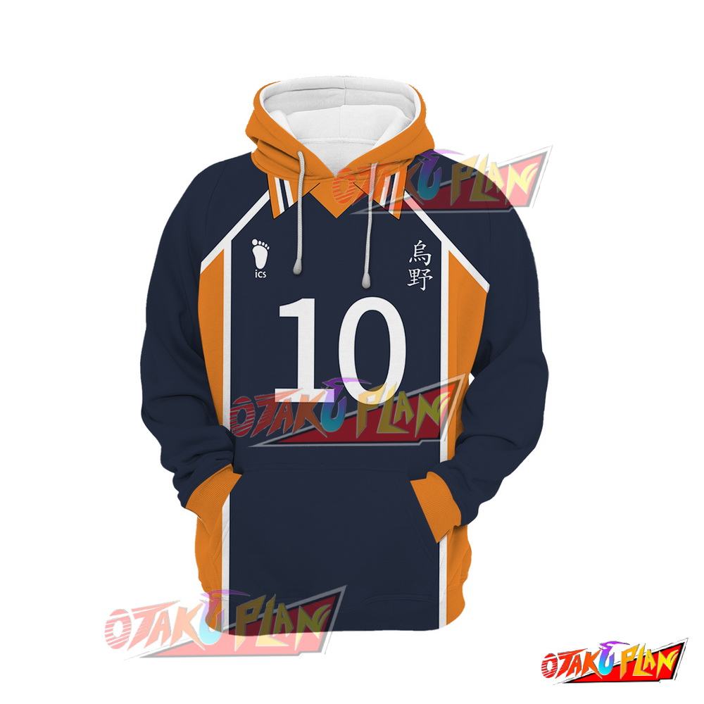 Haikyuu!! Hinata Shouyou Cosplay Hoodie