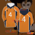 Haikyuu!! Nishinoya Yuu Cosplay Hoodie