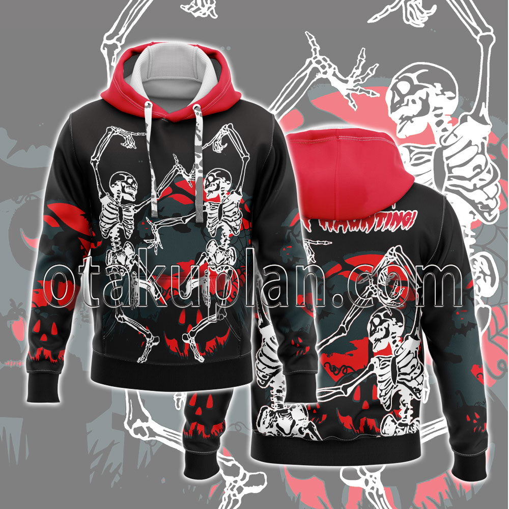 Halloween Dancing Skeletons Hoodie