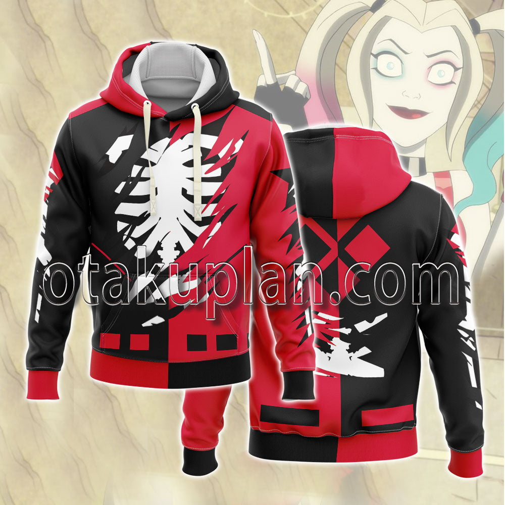 Halloween Harley Quinn Cosplay Hoodie