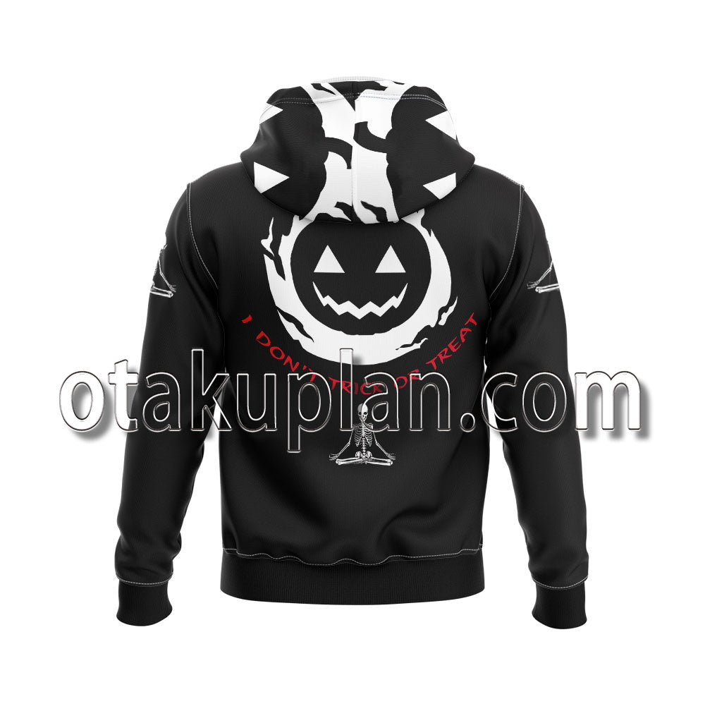 Halloween I'm Meditating I Don't Trick Or Treat Hoodie