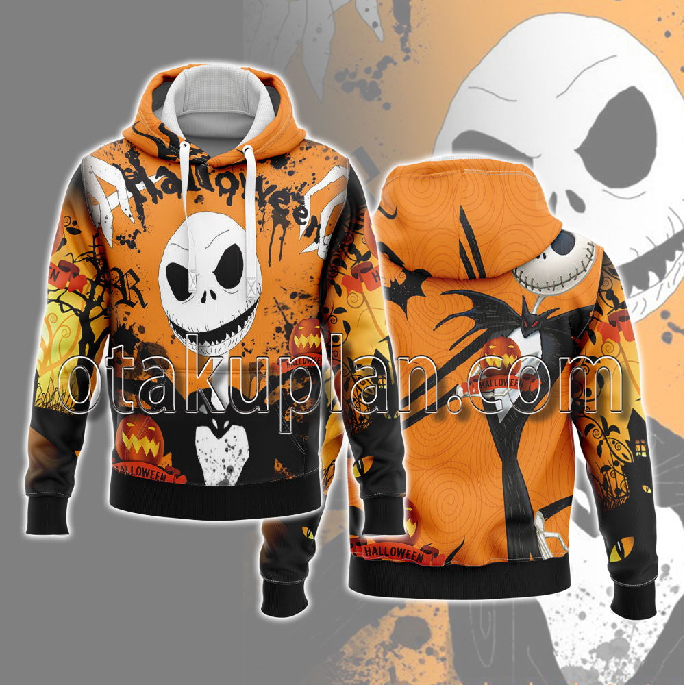 Halloween Jack Skellington Hoodie