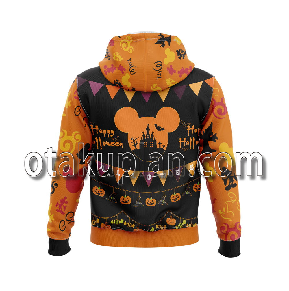 Halloween Mickey Mouse Flag Hoodie
