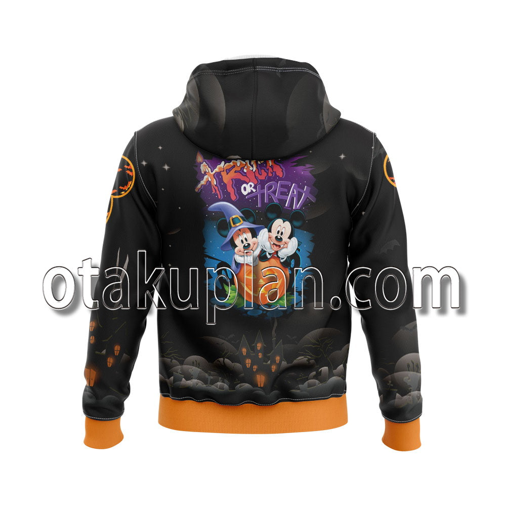 Halloween Mickey Mouse Trick Or Treat Hoodie